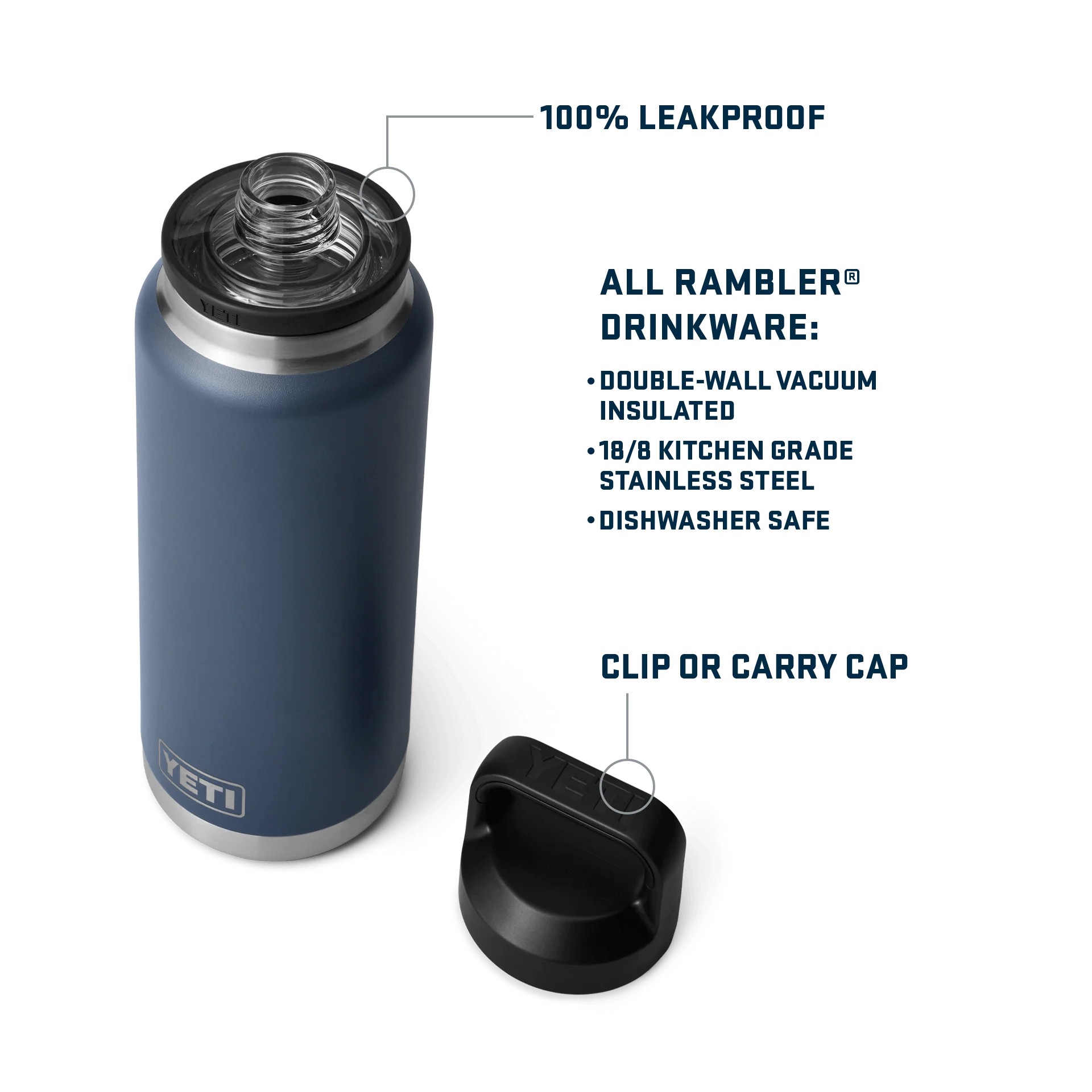 Rambler® 36 oz (1065 ml) Bottle With Chug Cap - Image 47