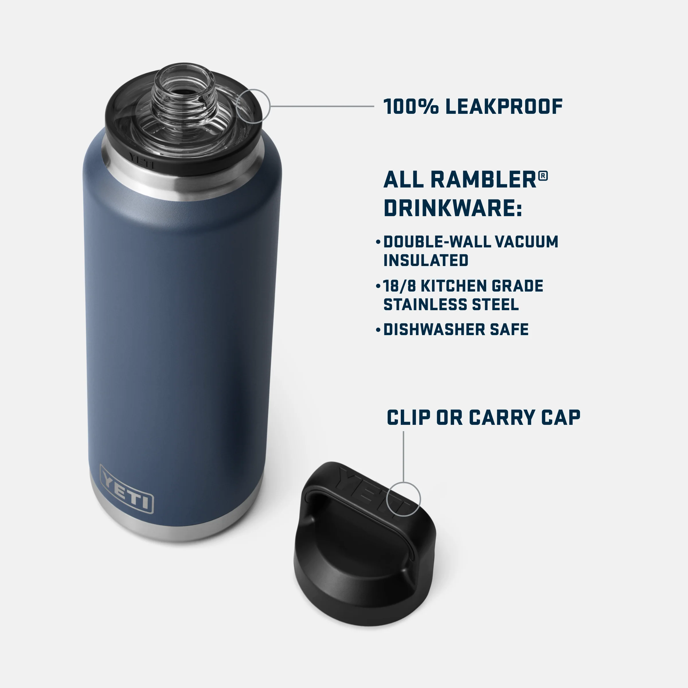 Rambler® 46 oz (1.4L) Bottle With Chug Cap - Image 126
