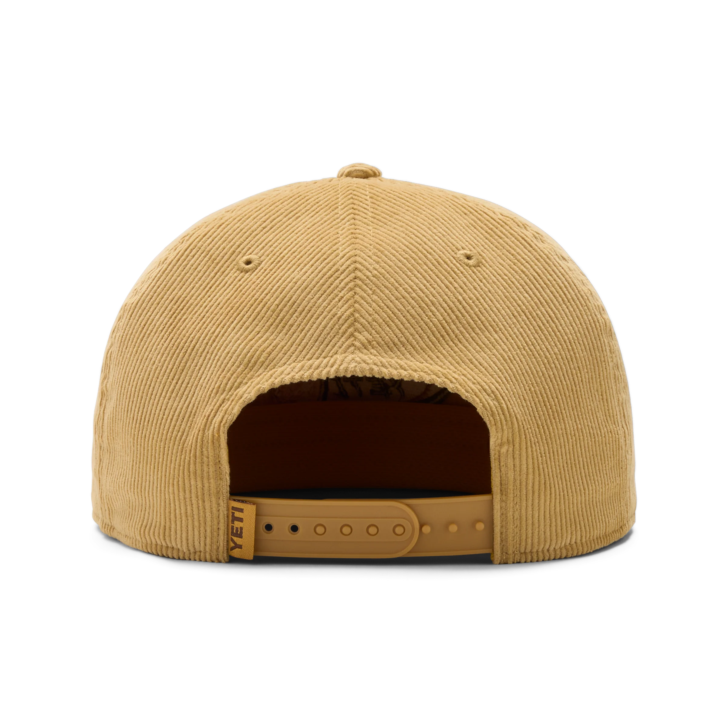 Duck Corduoy Flat Brim Hat Brown - Image 4