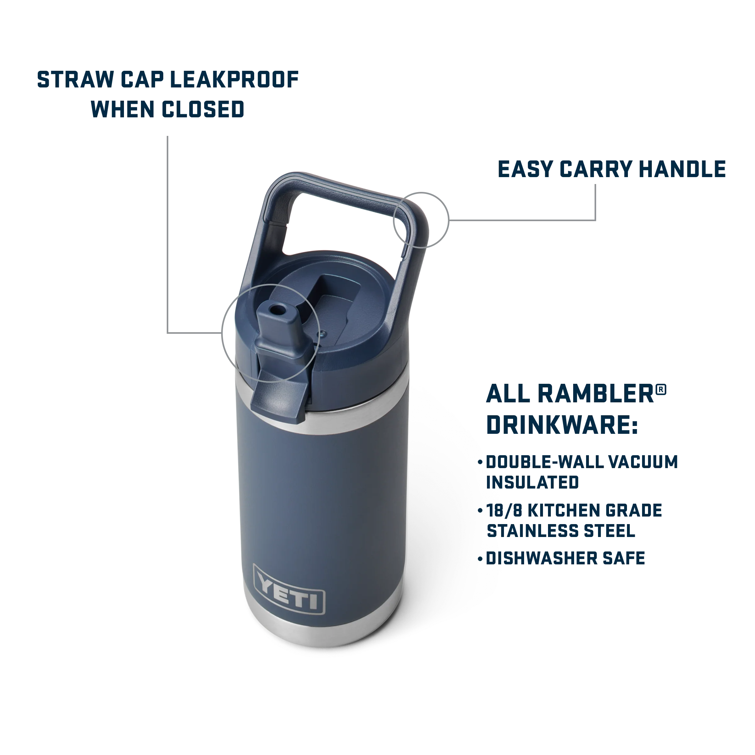 Rambler® Jr 12 oz (354 ml) Kids' Bottle - Image 120