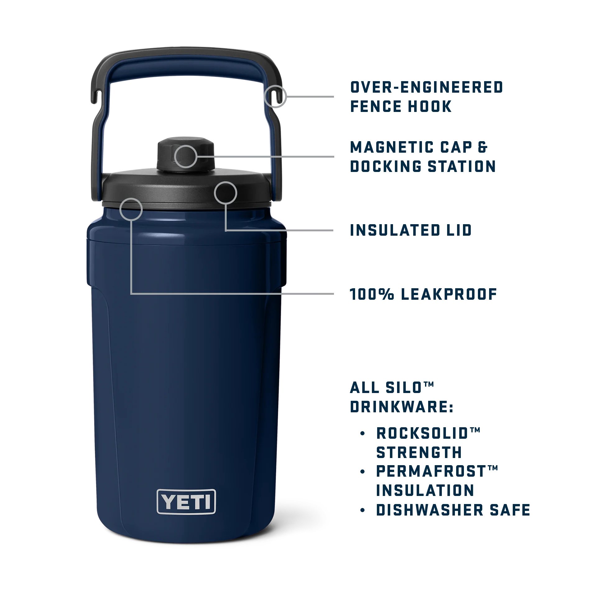 Silo™ Half Gallon (1.9 L) Jug with Chug Cap - Image 15